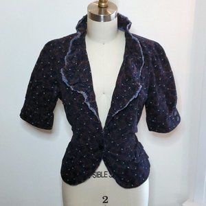 Urban Outfitters Lux velvet blazer